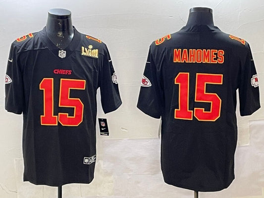 Kansas City Chiefs #15 Patrick Mahomes Chiefs Adult Style 3