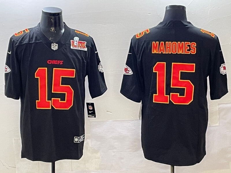 Kansas City Chiefs #15 Patrick Mahomes Chiefs Adult Style 4