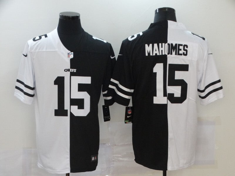 Kansas City Chiefs #15 Patrick Mahomes II Split V2 235