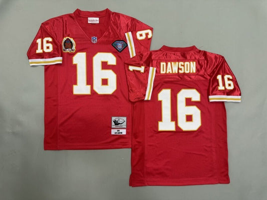 Kansas City Chiefs #16 Len Dawson Kansas City Chiefs Style 2