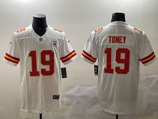Kansas City Chiefs #19 Kadarius Toney Chiefs V2