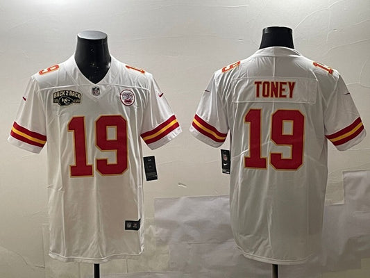 Kansas City Chiefs #19 Kadarius Toney Chiefs V2 Style 3