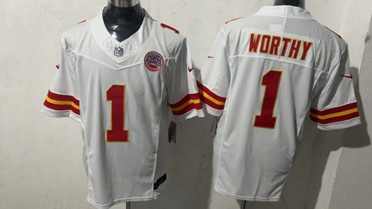 Kansas City Chiefs #1 Xavier Worthy Style 3