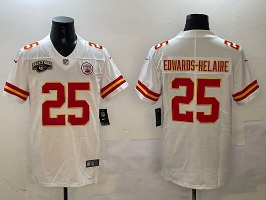 Kansas City Chiefs #25 Chiefs V2 Style 3