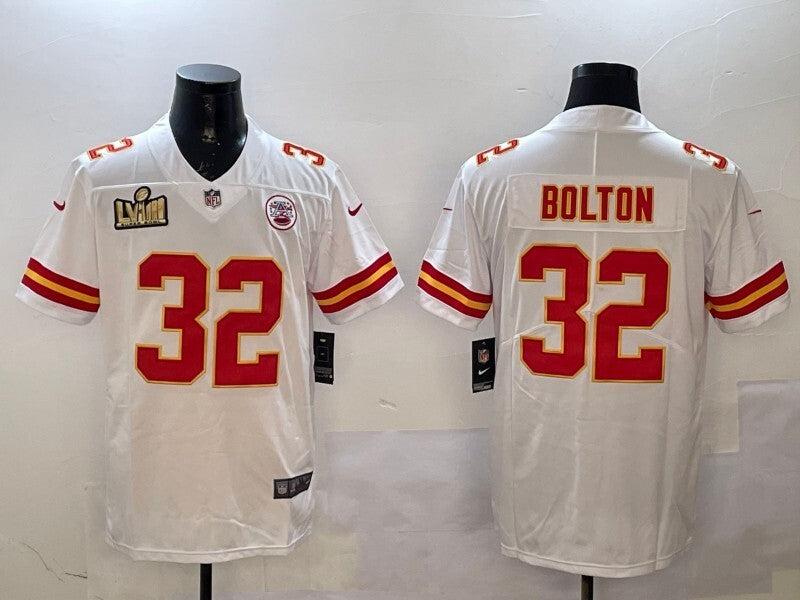 Kansas City Chiefs #32 Nick Bolton Chiefs V2 Style 2