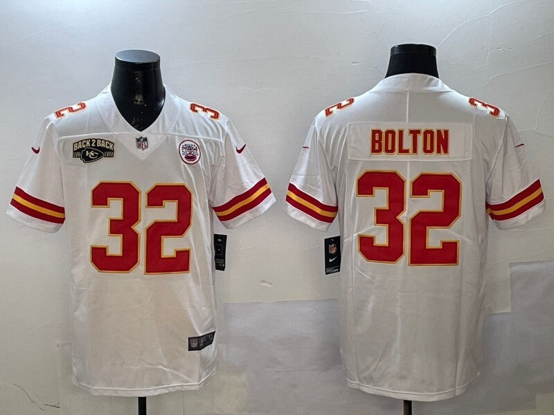 Kansas City Chiefs #32 Nick Bolton Chiefs V2 Style 3