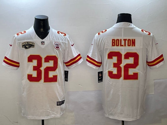 Kansas City Chiefs #32 Nick Bolton Chiefs V2 Style 3