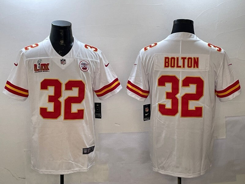 Kansas City Chiefs #32 Nick Bolton Chiefs V2 Style 4