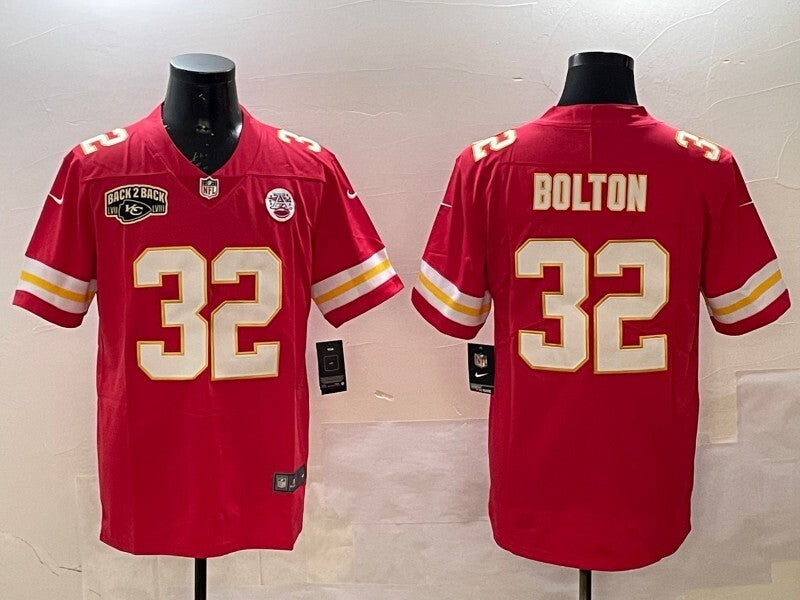 Kansas City Chiefs #32 Nick Bolton Chiefs V2 Style 7
