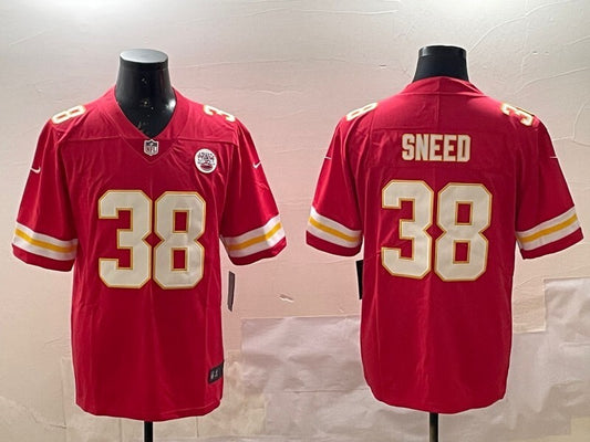 Kansas City Chiefs #38 L'Jarius Sneed Chiefs V2