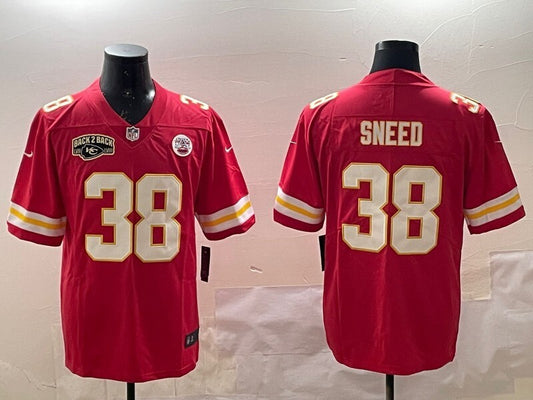 Kansas City Chiefs #38 L'Jarius Sneed Chiefs V2 Style 3