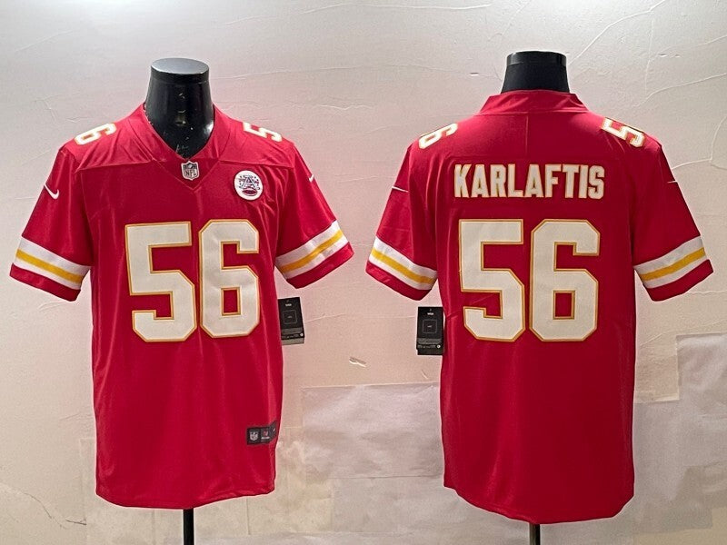 Kansas City Chiefs #56 George Karlaftis V2