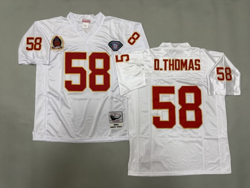 Kansas City Chiefs #58 Derrick Thomas Kansas City Chiefs Style 1