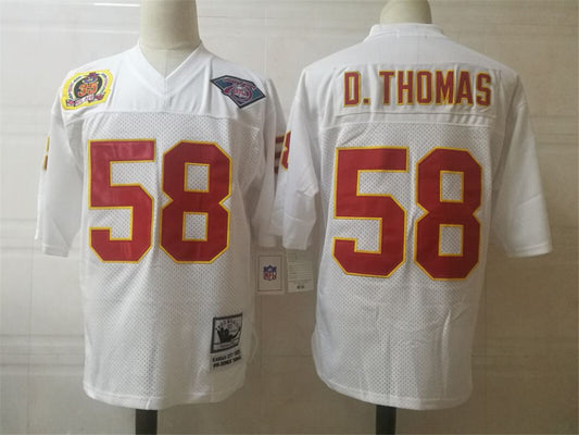 Kansas City Chiefs #58 Derrick Thomas Style 2