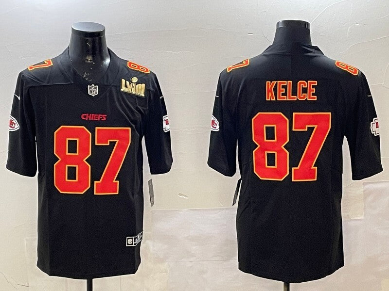 Kansas City Chiefs #87 Travis Kelce Chiefs Adult Style 1