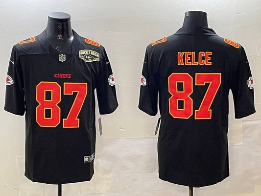 Kansas City Chiefs #87 Travis Kelce Chiefs Adult Style 3