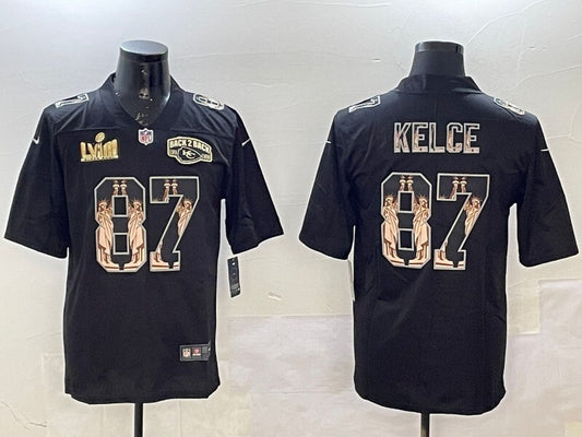 Kansas City Chiefs #87 Travis Kelce Chiefs Adult Style 6