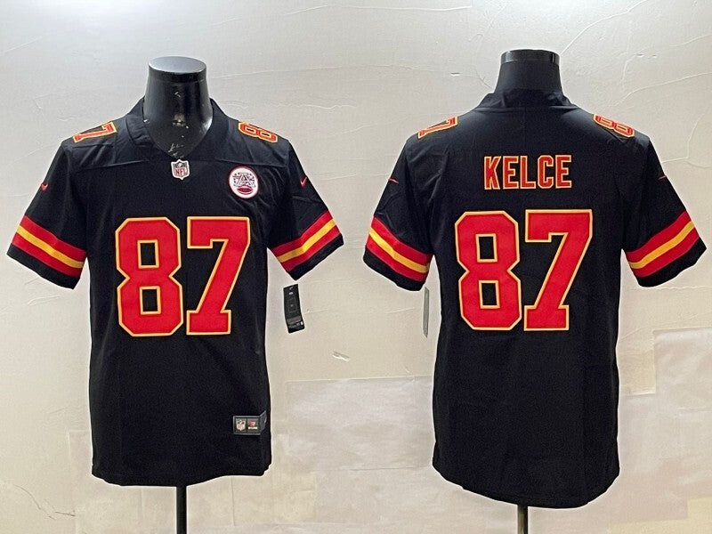 Kansas City Chiefs #87 Travis Kelce Chiefs V2