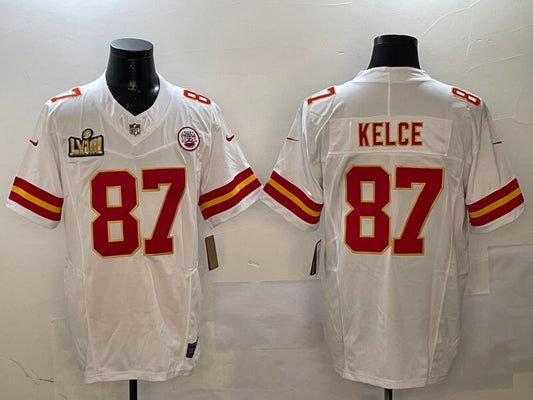 Kansas City Chiefs #87 Travis Kelce Chiefs V3 Style 2
