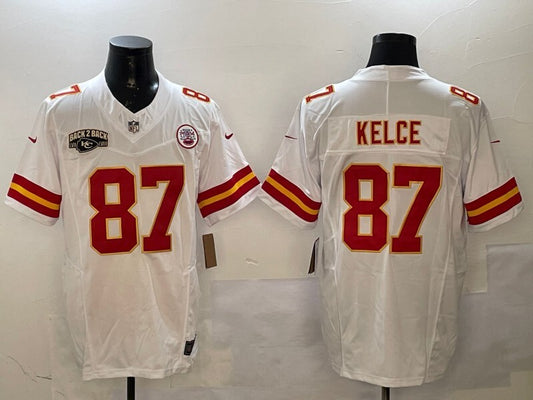Kansas City Chiefs #87 Travis Kelce Chiefs V3 Style 3