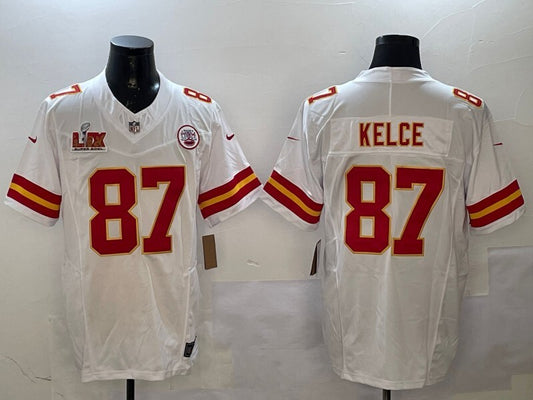Kansas City Chiefs #87 Travis Kelce Chiefs V3 Style 4
