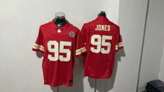 Kansas City Chiefs #95 Chris Jones Style 2