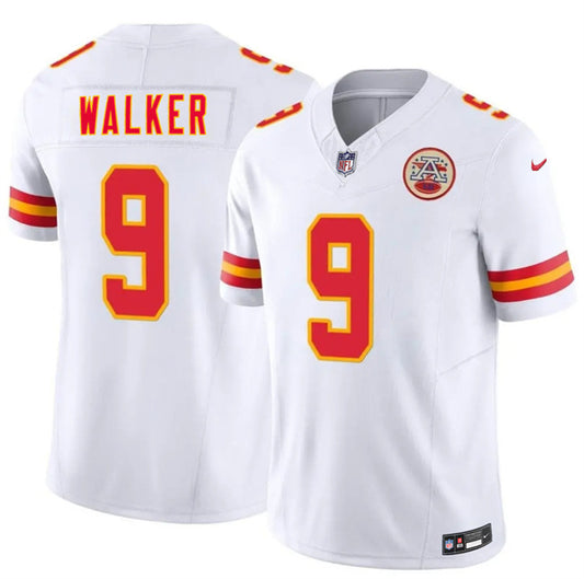 Kansas City Chiefs #9 Kenneth Walker III White 2026 F.U.S.E. Vapor Untouchable