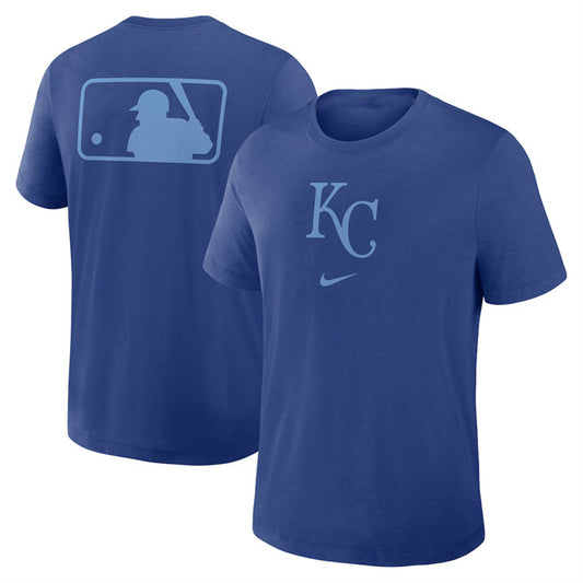 Kansas City Royals Royal Early Work Tri-Blend Dri-FIT T-Shirt