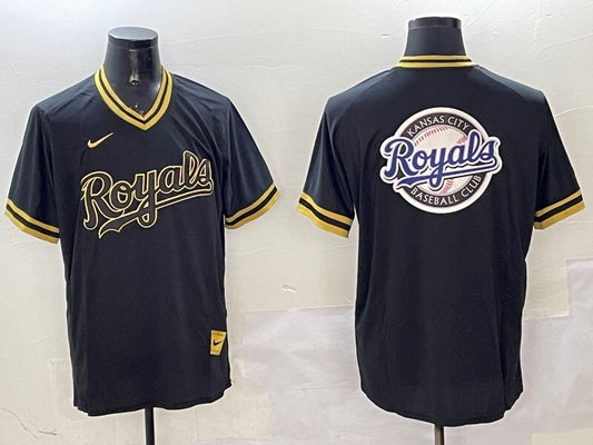 Kansas City Royals Royals Black Gold Adult Style 1