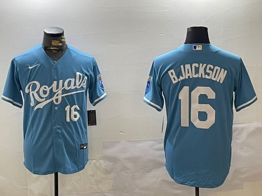 Kansas City Royals #16 Bo Jackson Fan Edition Style 5