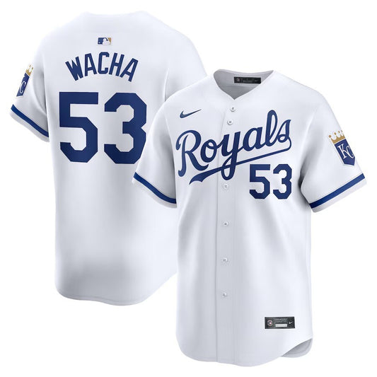 Kansas City Royals #53 Michael Wacha Home Limited Player Jersey - White