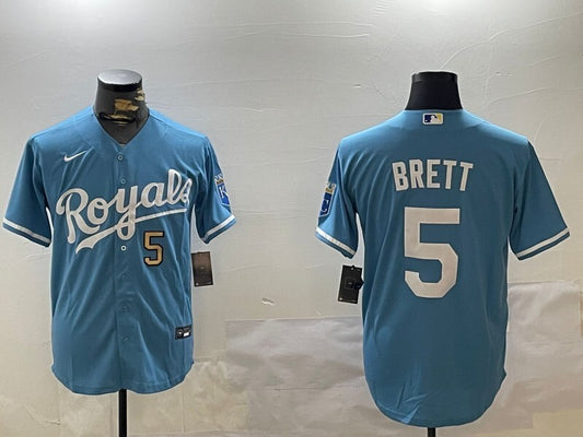 Kansas City Royals #5 George Brett Fan Edition Style 1