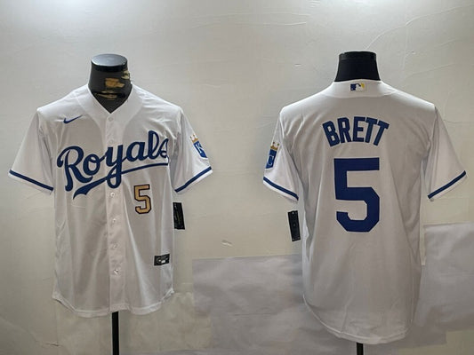 Kansas City Royals #5 George Brett Royals Fan Edition Style 3
