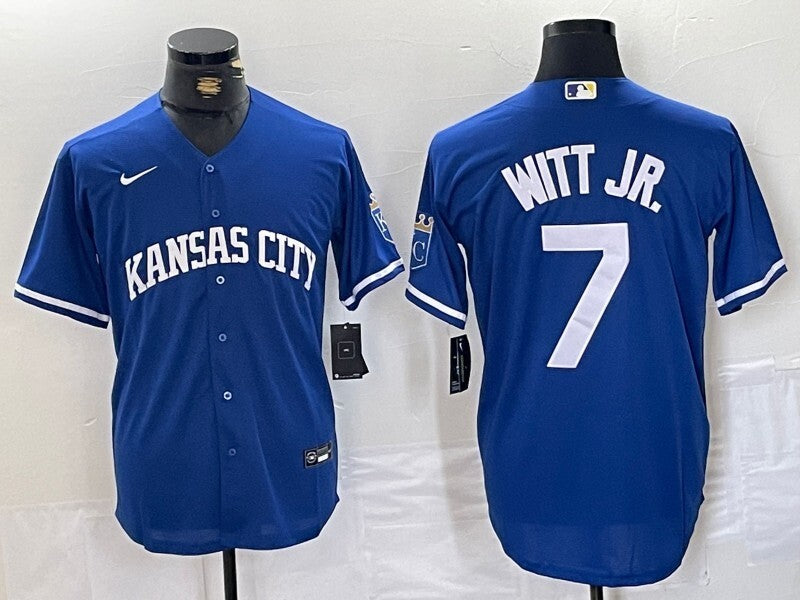 Kansas City Royals #7 Bobby Witt Jr. Fan Edition Style 2
