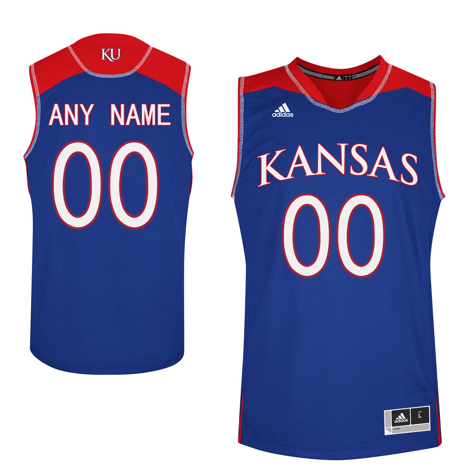 Kansas Jayhawks 00 Blue