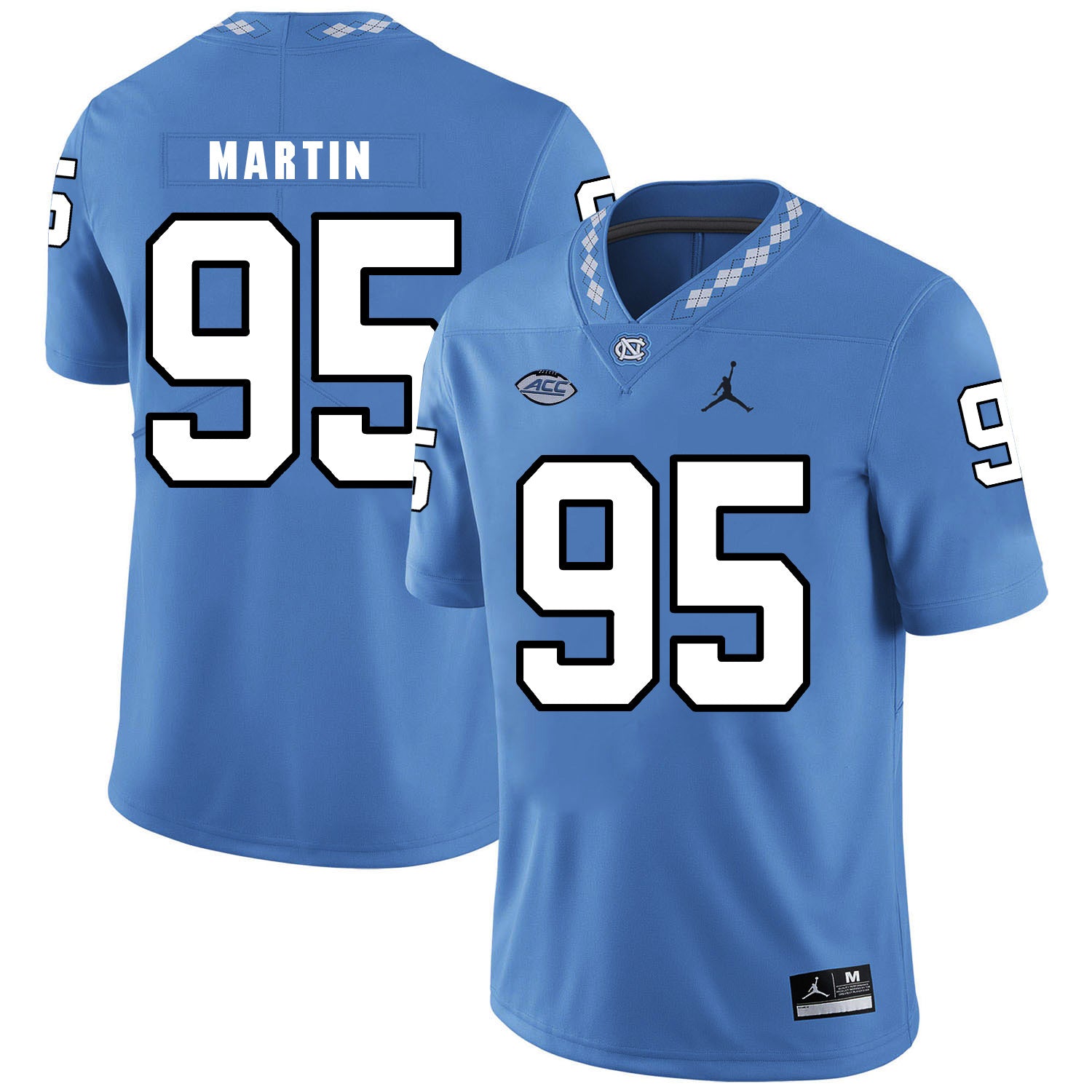 Kareem Martin 95 Carolina Blue