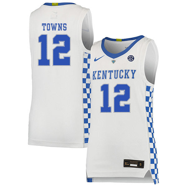 Karl-Anthony Towns 12 White