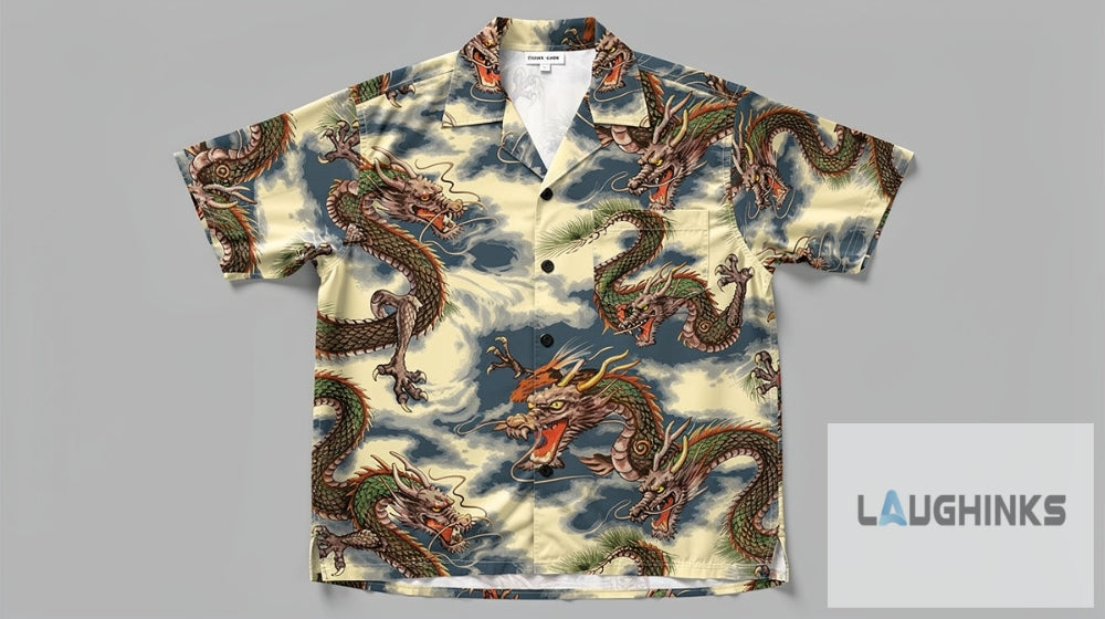 Karl Urban Billy Butcher The Boys Season 6 Dragon Aop Hawaiian Shirt