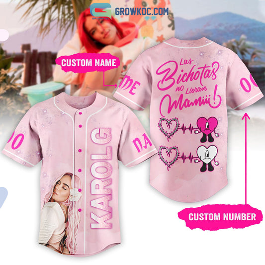 Karol G Las Bichotas Personalized Baseball Jersey