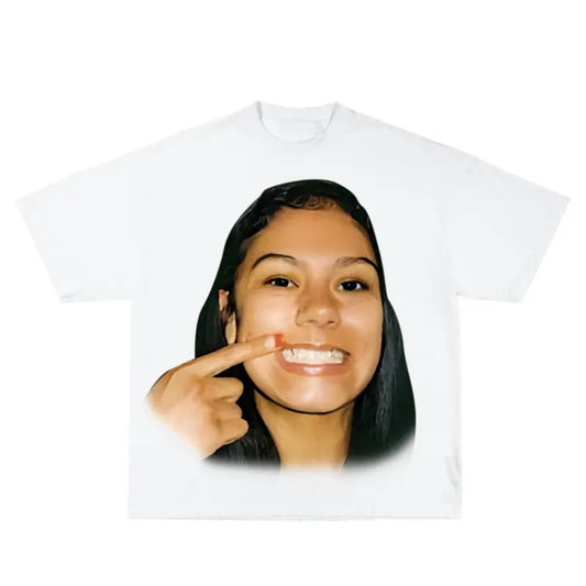 Karrahbooo Inspired Vintage Graphic T-shirt Heavy Cotton Tee Basketball 90 s Styled Shirt Hiphop Vibes Y2K Aesthetic Throwback Classic Big Face Celebrity Tee