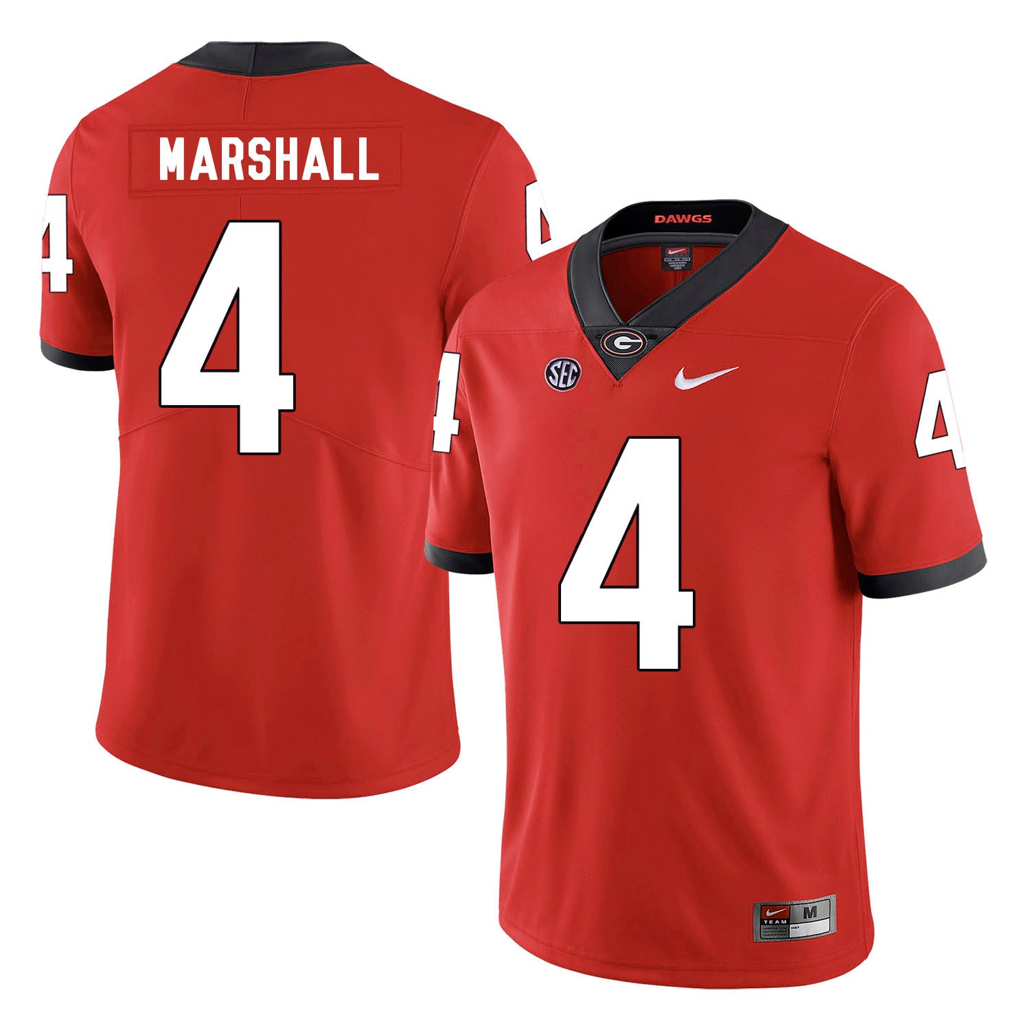 Keith Marshall 4 Red Style 2