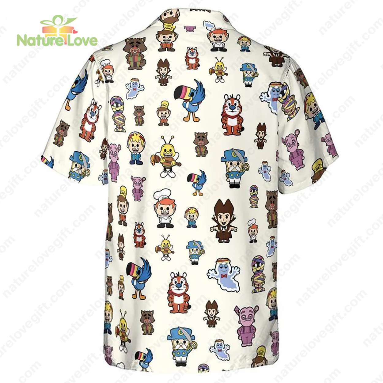 Kellogg’s Cereal Mascots​ Breakfast Club Cereal Hawaiian Shirt