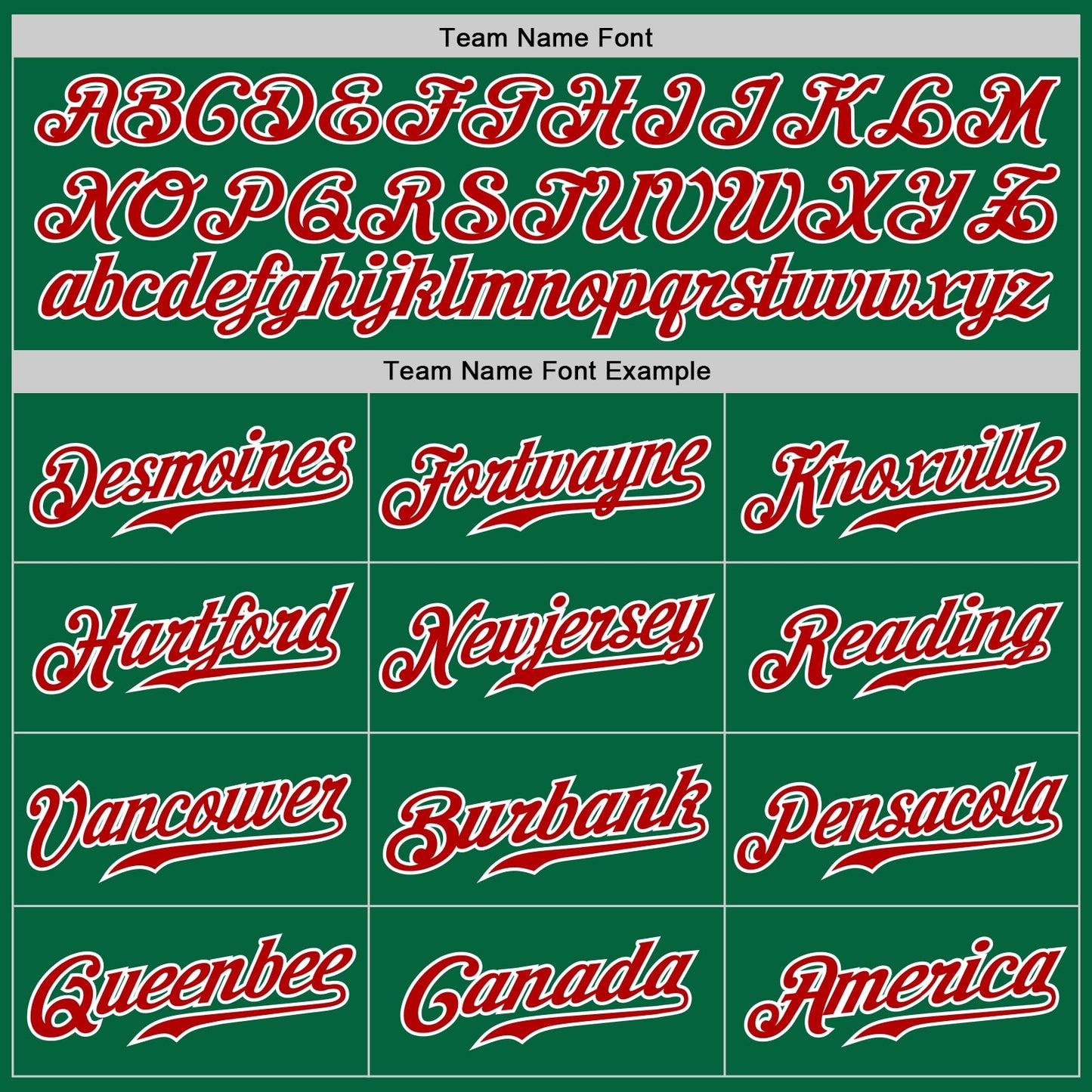 Custom Kelly Green White Pinstripe Red-White Authentic Baseball Jersey