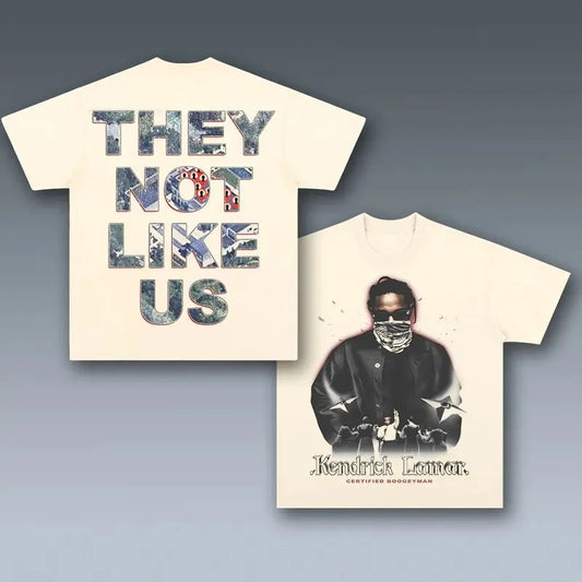 Kendrick Lamar Vintage Tshirt Kdot Amazon Popup Concert Not Like Us Drake High quality Tshirt Shortsleeve Crewneck Summer...