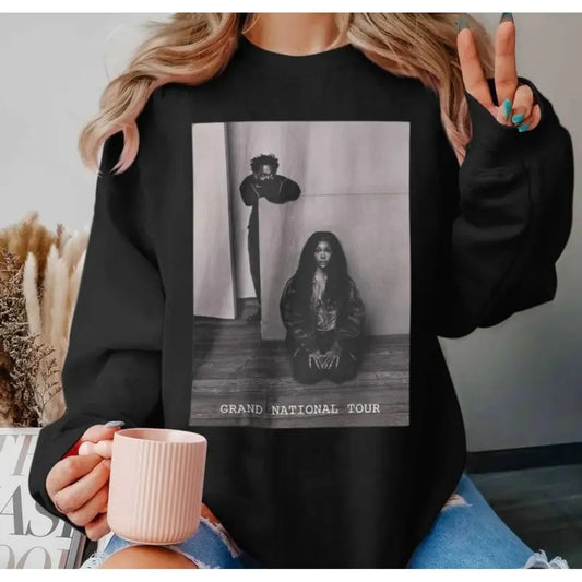 Kendrick Sza Shirt, Grand National Tour Concert Hoodie, Kendrick Lamar Shirt, Sos, Gnx, Album, Tyler The Creator, Unisex Sweater Pullover Tee