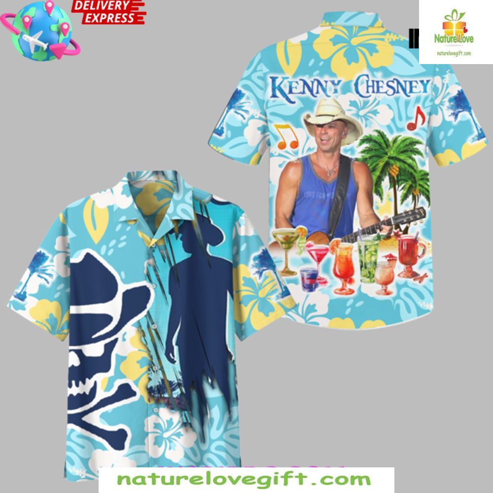 Kenny Chesney Hawaiian Shirt Cocktail Beach Style