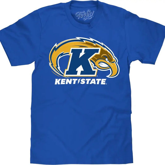 Kent State University Flash the Golden Eagle T-Shirt - Royal Blue Hoodie, Sweatshirt | InkThreadWorks.com