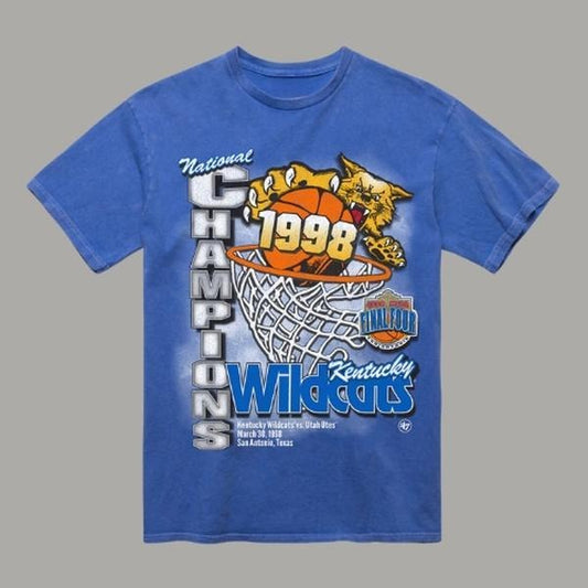 Kentucky Wildcats Locker '47 Vintage Tubular Tee, Classic College Sports Shirt, Retro Kentucky Wildcats Apparel, Premium College Team Shirt, Authentic Kentucky Gear