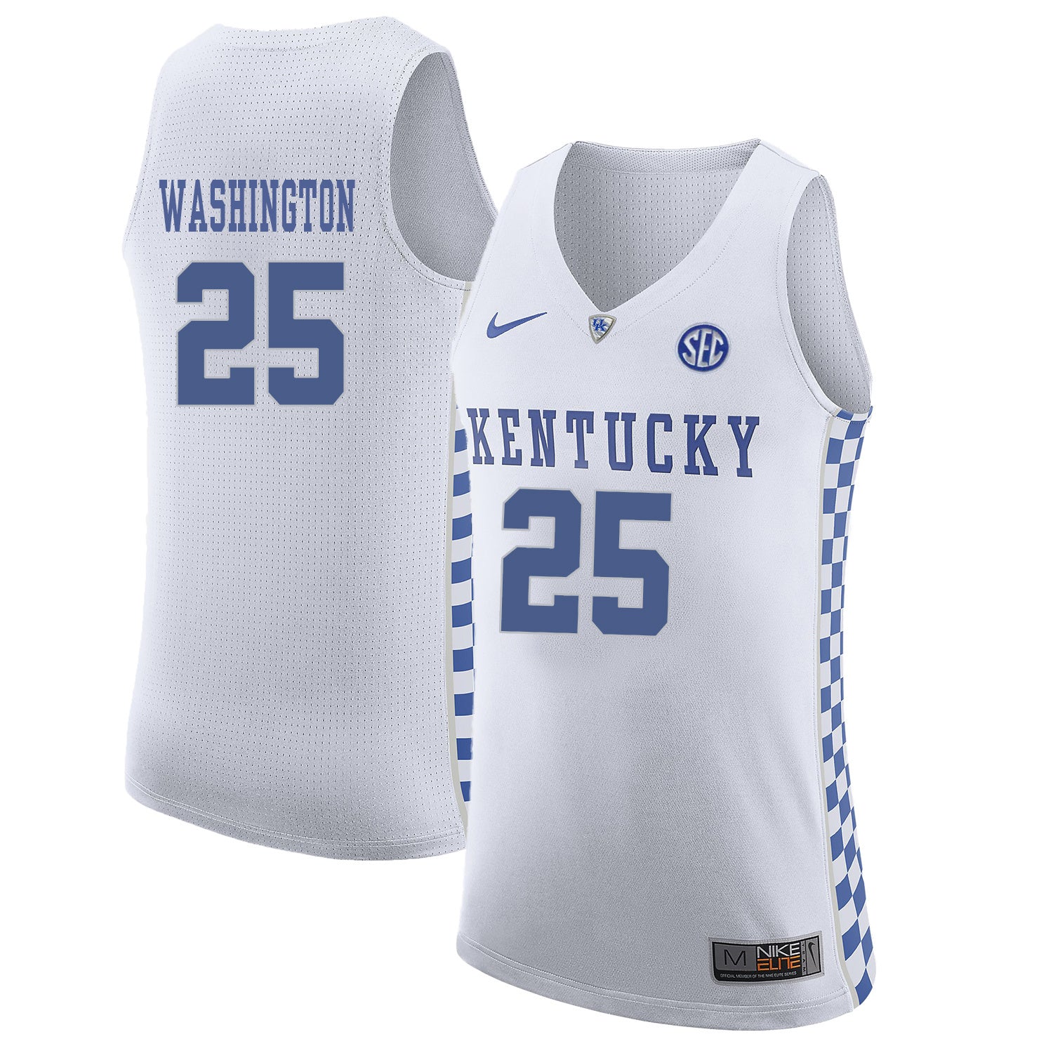 Kentucky WASHINGTON 25 White