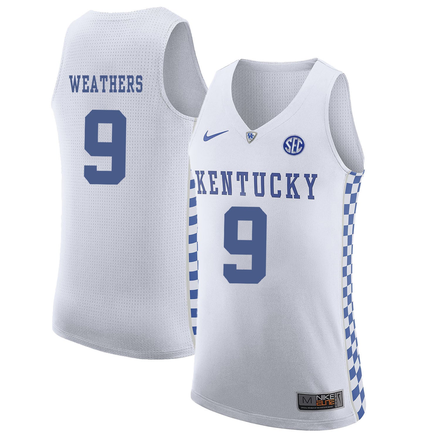 Kentucky WEATHERS 9 White